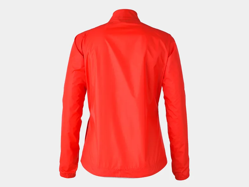 Bontrager Womens Circuit Rain Jacket In Red-1